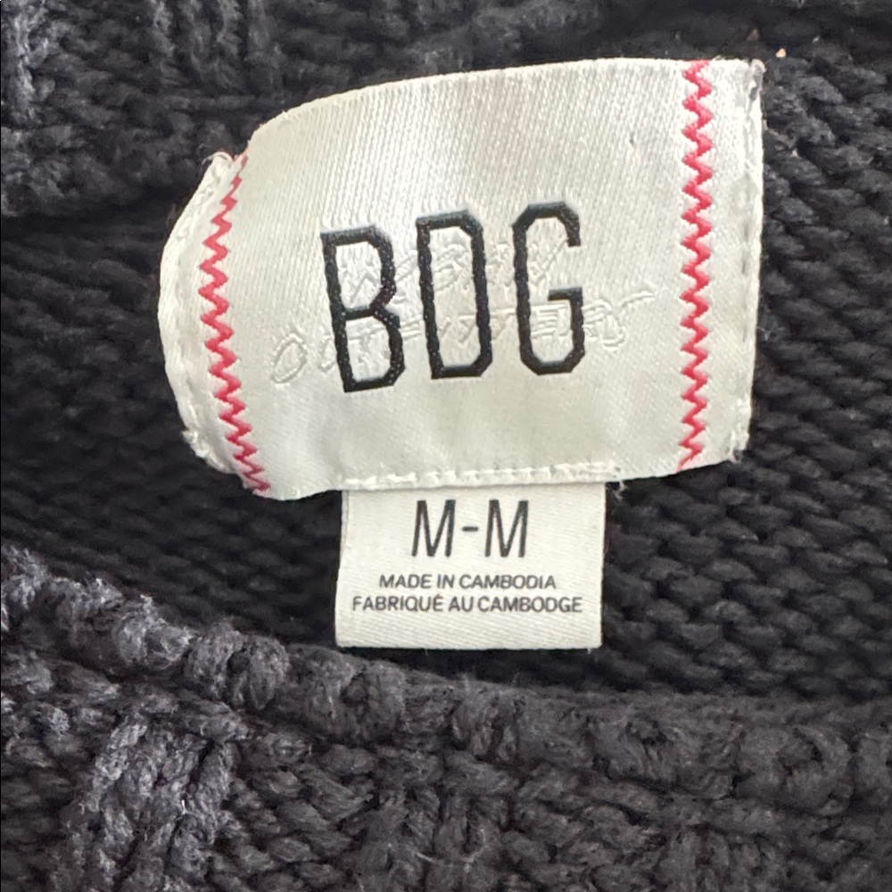 UO Jalen Grunge Boat Neck Pullover Sweater - Picture 5 of 8